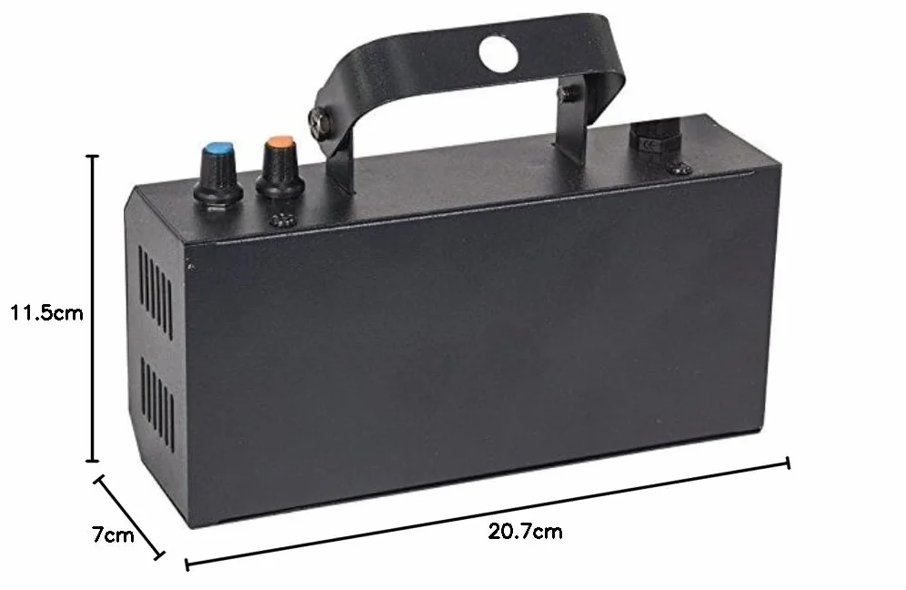 Ibiza - STROBE40LED - 2x20W LED Stroboskoplicht - Schwarz