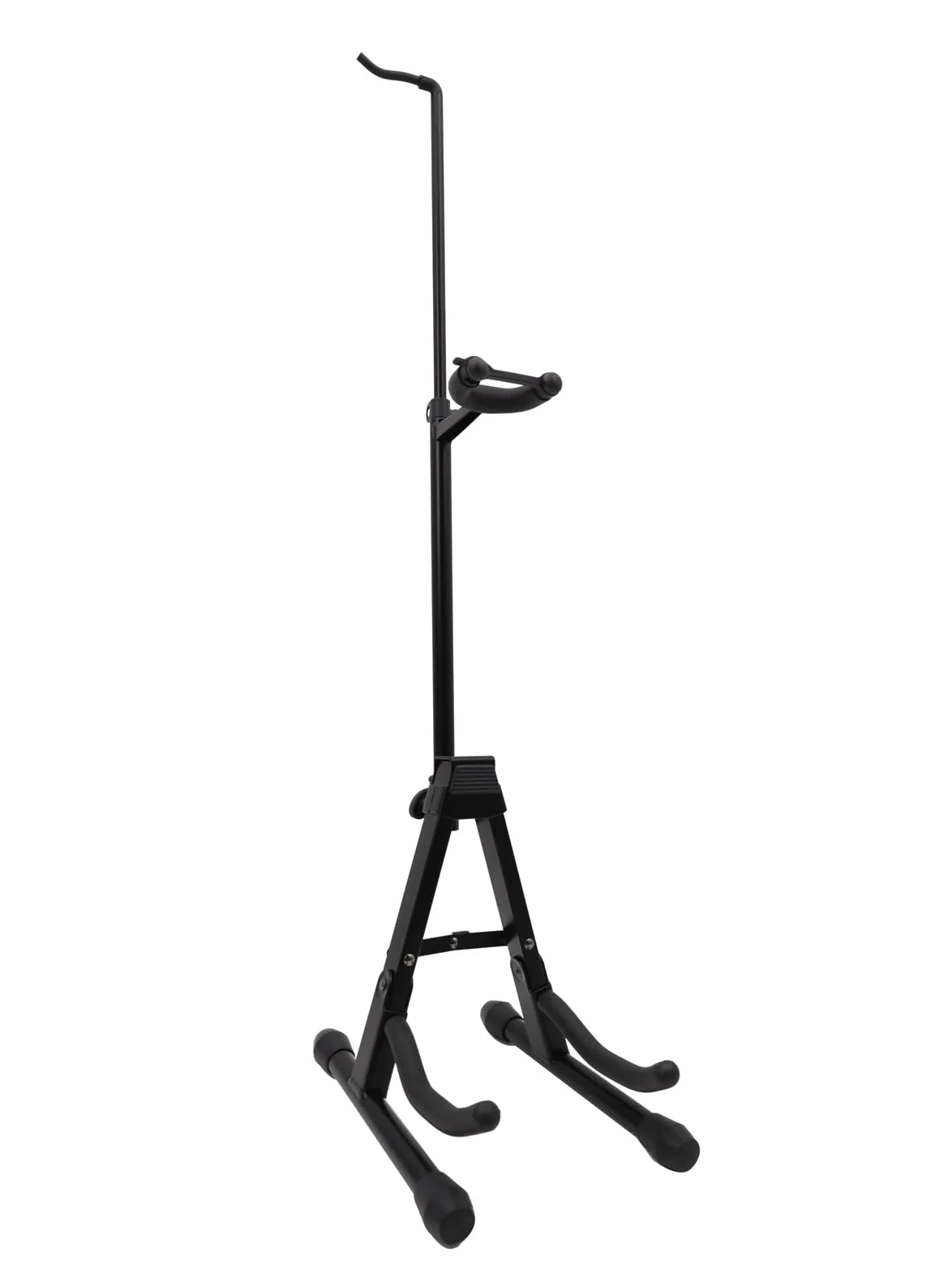 Rayzm Geigenständer mit Bogenbügel, Robuster Klappständer aus Metall für Violine/Mandoline/Ukulele, Einfache Installation