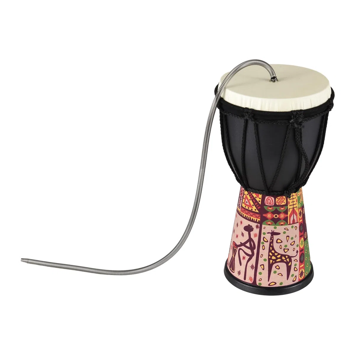 4 Zoll Thunder Drum Spring Drum Percussion Instrument für Große Versammlungen Sportveranstaltungen Feierlichkeiten (Tippe A)
