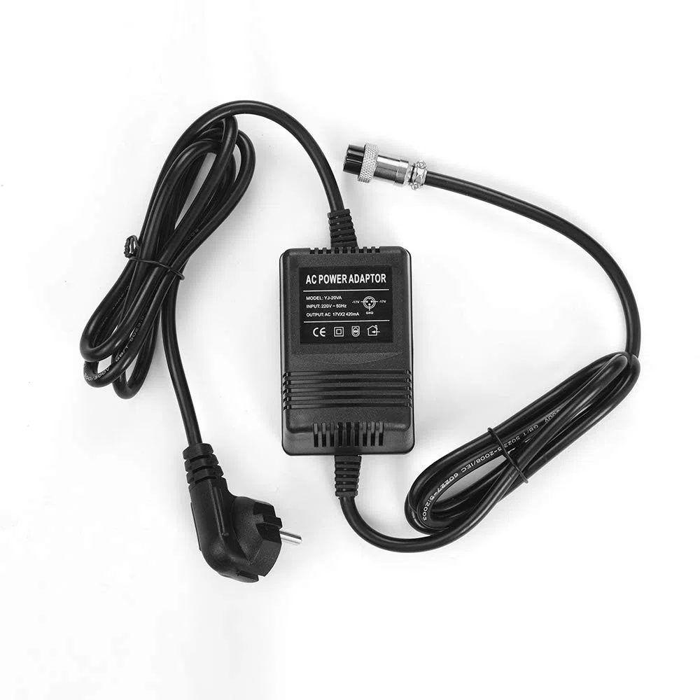 17V 420mA Mischpult Netzadapter AC Adapter 3-poliger Anschluss 220V Eingang EU Stecker für Yamaha F4/F7/6FX/MG82X