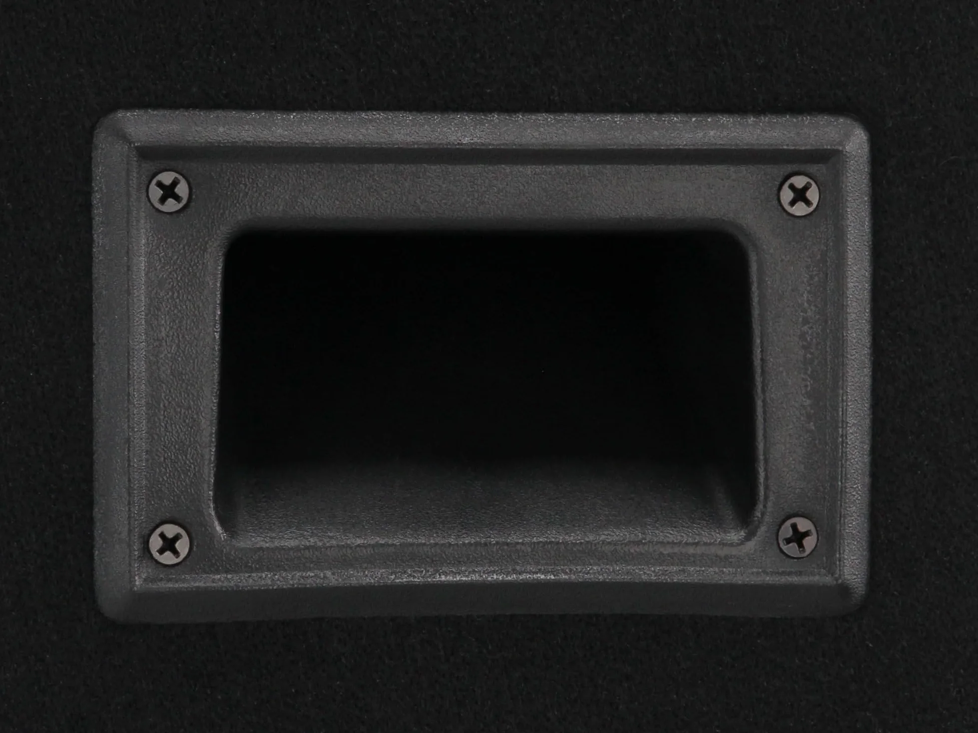 McGrey PA-110 10/2 Passive DJ PA Lautsprecher Box (2-Wege, Trapezform, 50/100/200 Watt RMS/Musikleistung/Peak, 10" Speaker, 2" Piezo-Hochtöner, SPK- und 6,35 mm Klinkenanschlüsse) schwarz