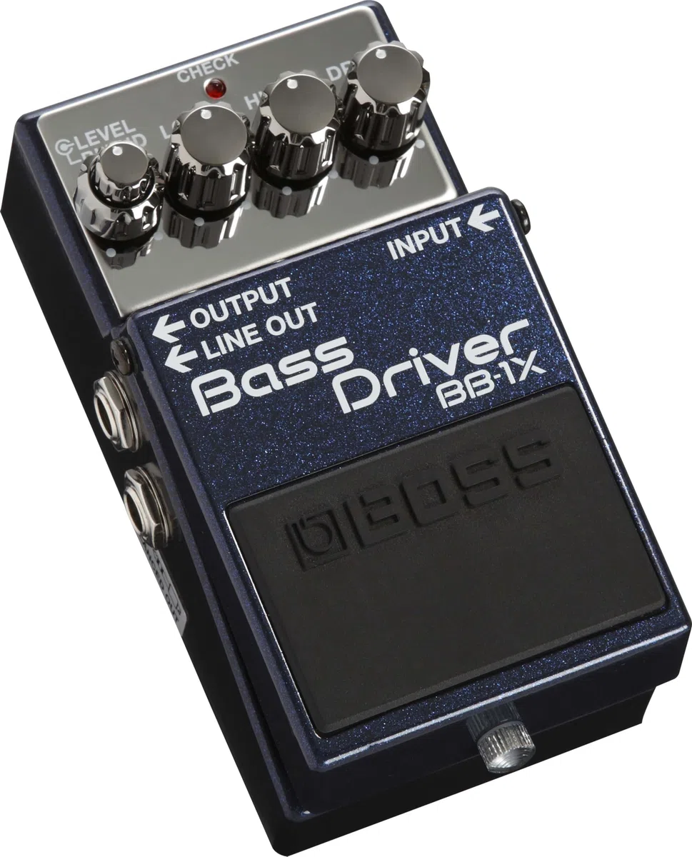 BOSS BB-1X Bass Driver Pedal - Pedal Auswirkungen, blau