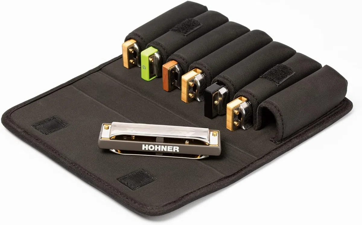 HOHNER Tasche, FlexCase, M, für 7 Mundharmonikas