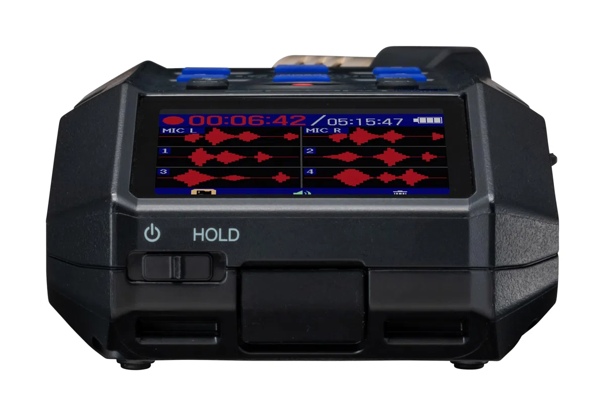 ZOOM H6essential Handy Recorder – Tragbarer 32-Bit-Float Audiorecorder mit 6-Spur-Aufnahme – Ideal für Podcasts, Musikaufnahmen, Filmton – Schwarz