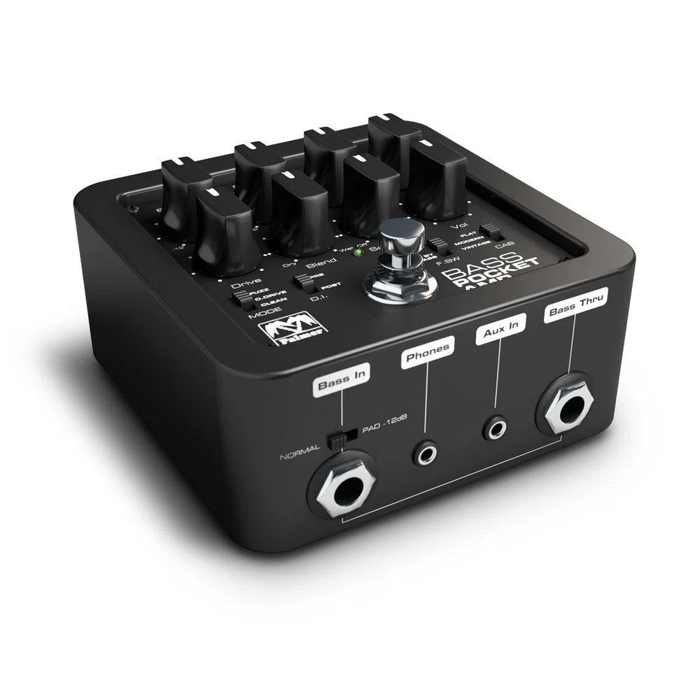 Palmer Pocket AMP BASS Tragbarer Bass-Vorverstärker (Pepbass)