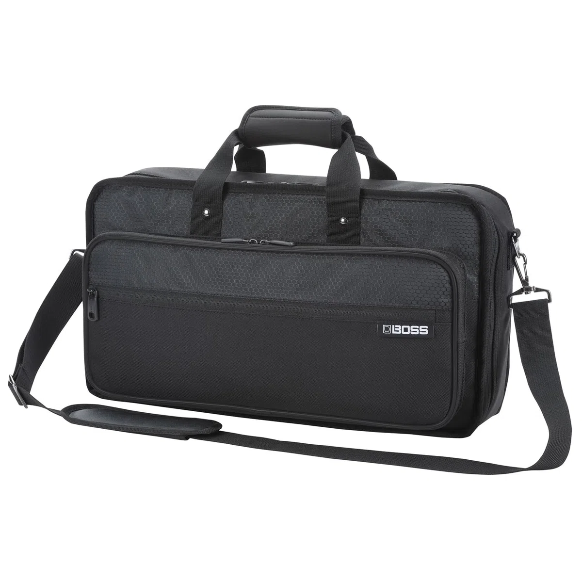 BOSS CB-BM-M | Multieffekt-Tasche | Kompatibel GT-1000, GX-100, ME-90 & ME-90B | Leicht & robust | Dicke interne Polsterung | Einstellbarer Schultergurt | Vielfältige Zubehörtaschen
