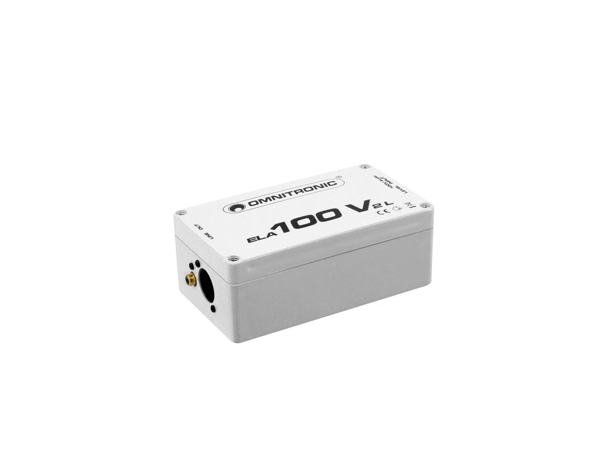 OMNITRONIC ELA-100V-2-L Übertrager | 100-V-Übertrager auf Geräte mit Line-Eingang