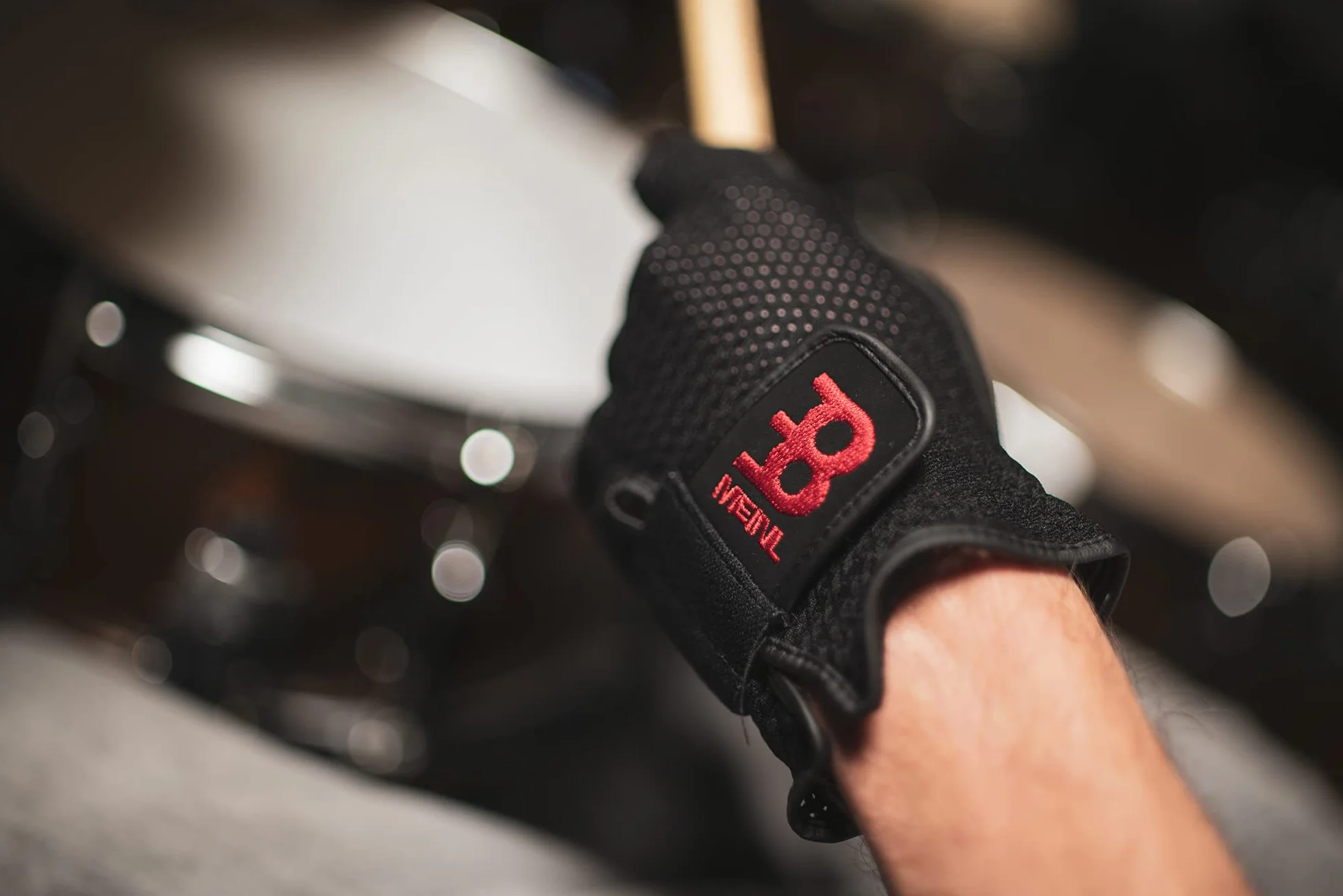 Meinl Drummer Handschuhe MDGFL-L, large, ohne Finger