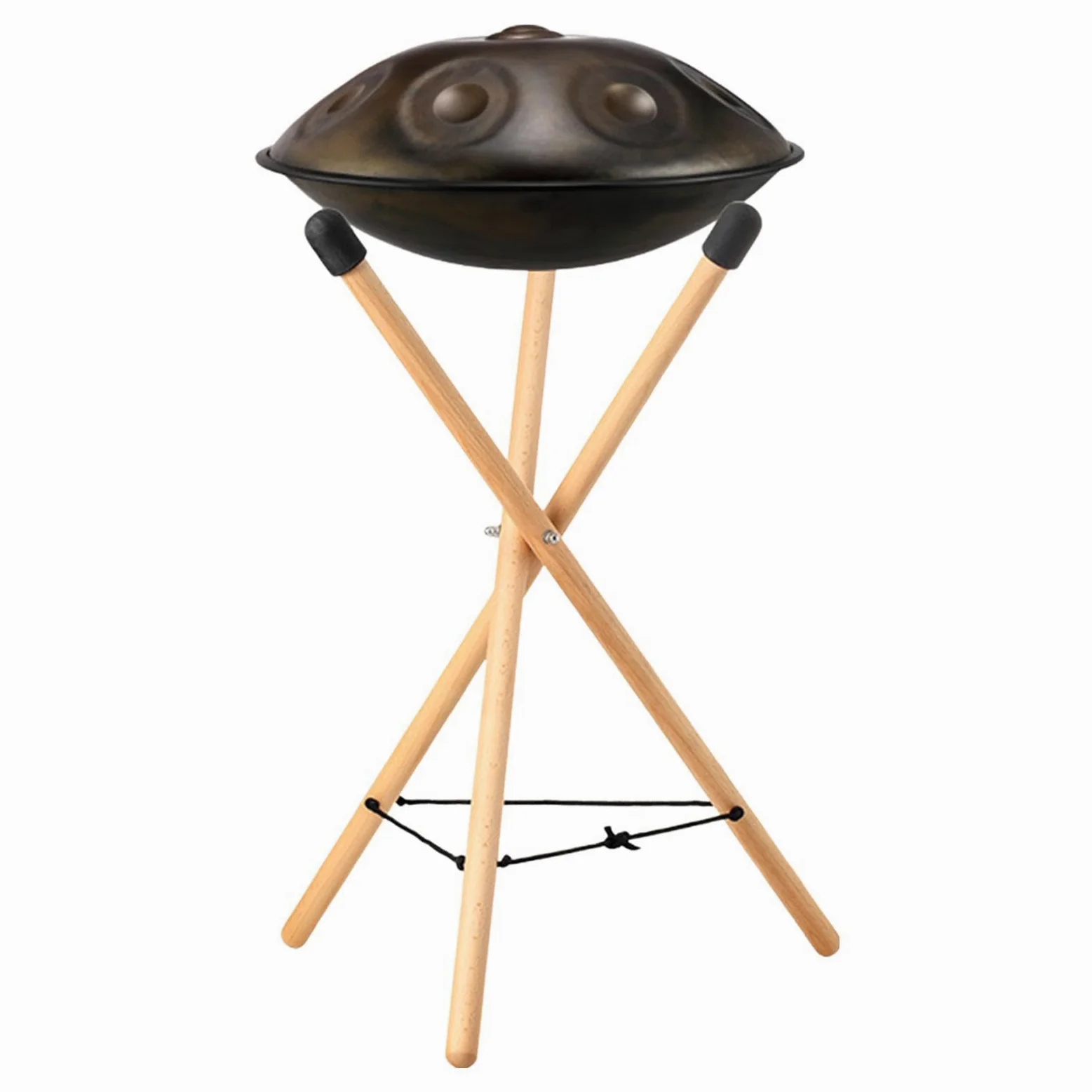 Stahltrommel-Handpan-Ständer | Zungentrommelhalterung aus Stahl, Snare-Halterung - solide Stativstruktur, tragbare Snare-Halterung