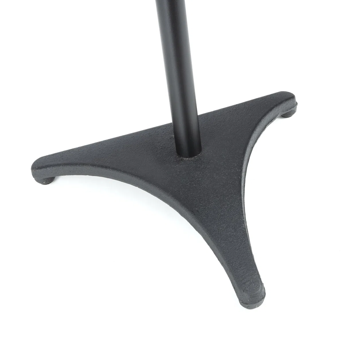 Fame Audio DB 029 Monitor Ständer, Stabiler Lautsprecherständer, Geeignet für Nahfeld-Monitore bis 12 kg, Höhenverstellbar 410-1110 mm, Schwarz, Ideal für TV, Broadcast, Tonstudio, Auflagefläche 125 x