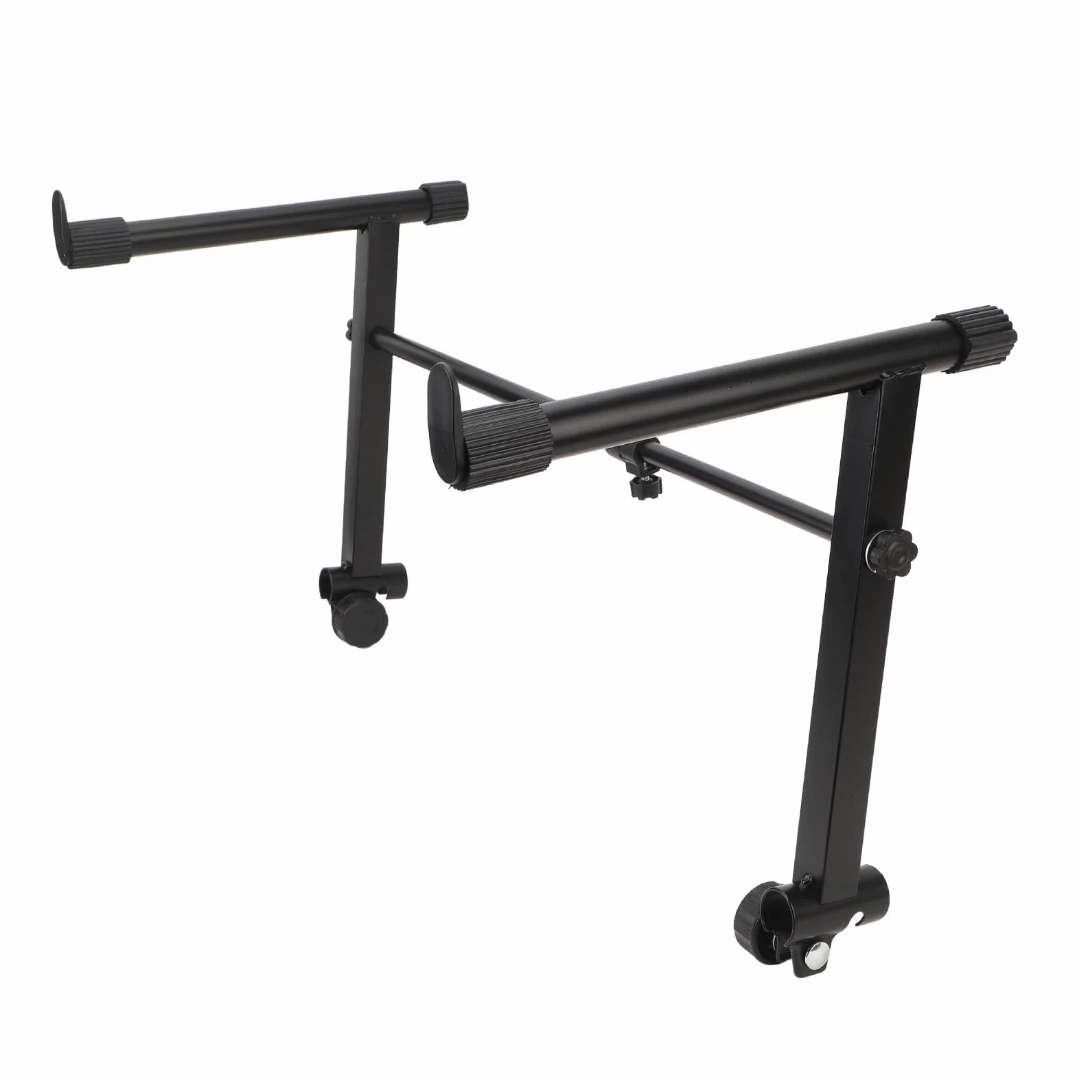 Keyboard-Ständer-Adapter, Zweiter Stand-Ständer, Elektronischer Klavier-Keyboard-Ständer, Rack-Halterung, 42–75 cm Breitenverstellung