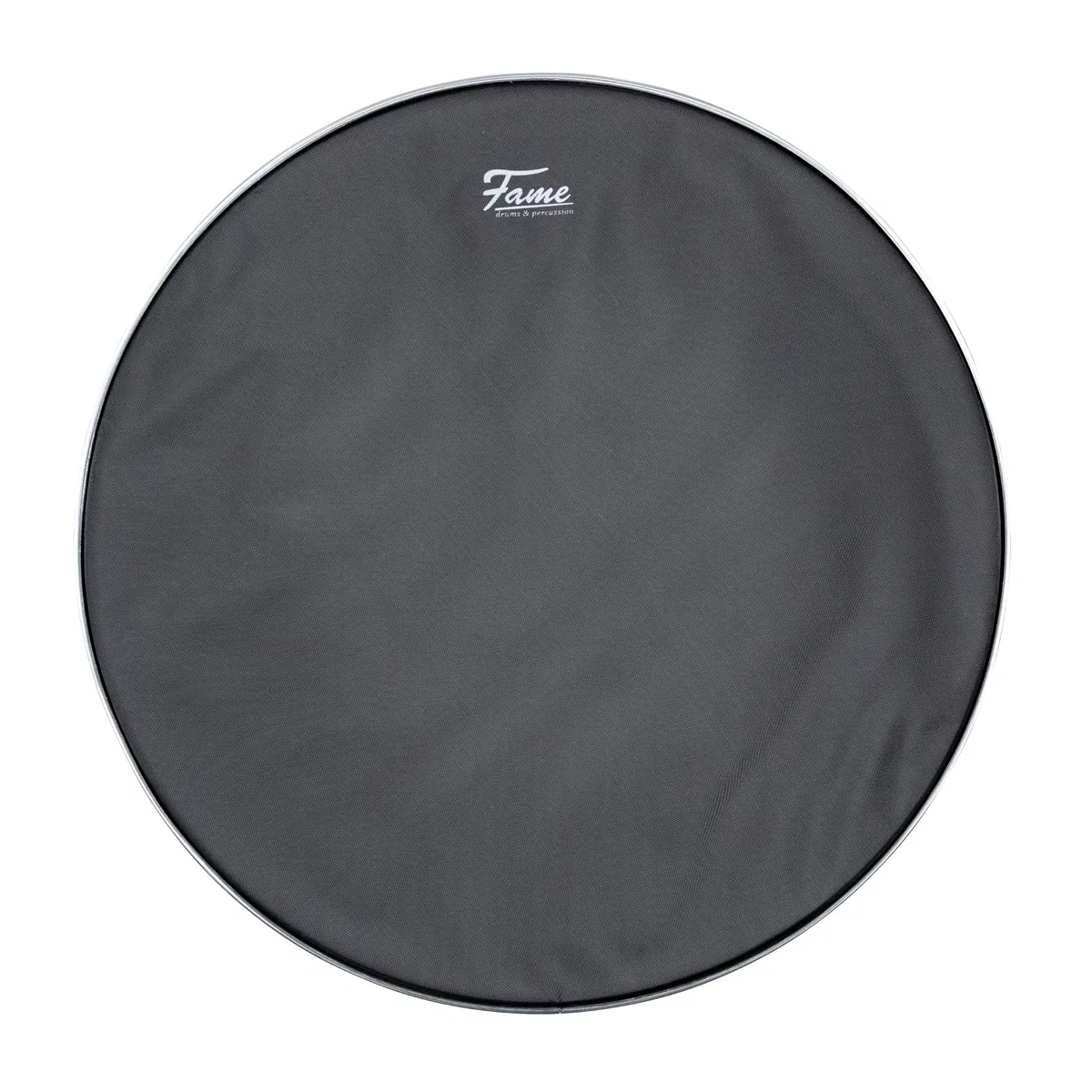 Fame FMHD22, 22" Mesh Head, Noiselezz Black, Double Ply, E-Drum Mesh Head, kompatibel mit E-Drum Sets