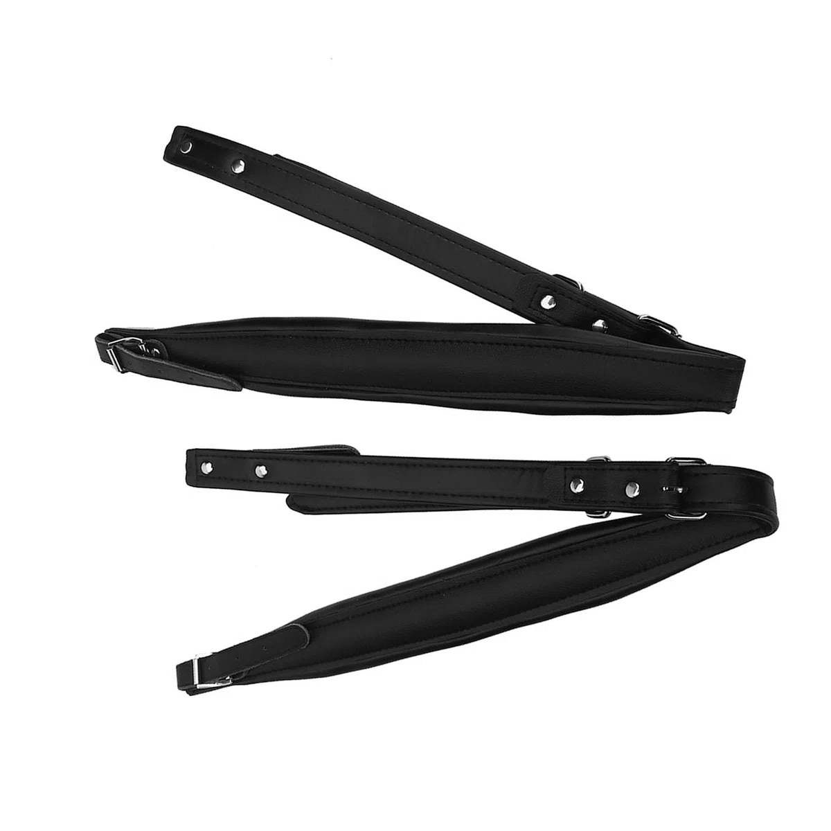 83–110 cm Verstellbare Akkordeongurte,Akkordeon Gurte,PU Akkordeon Schultergurte Gurte,Akkordeon-Schultergurte für 16–120 Bass Akkordeon Musikinstrumenten(Schwarz)