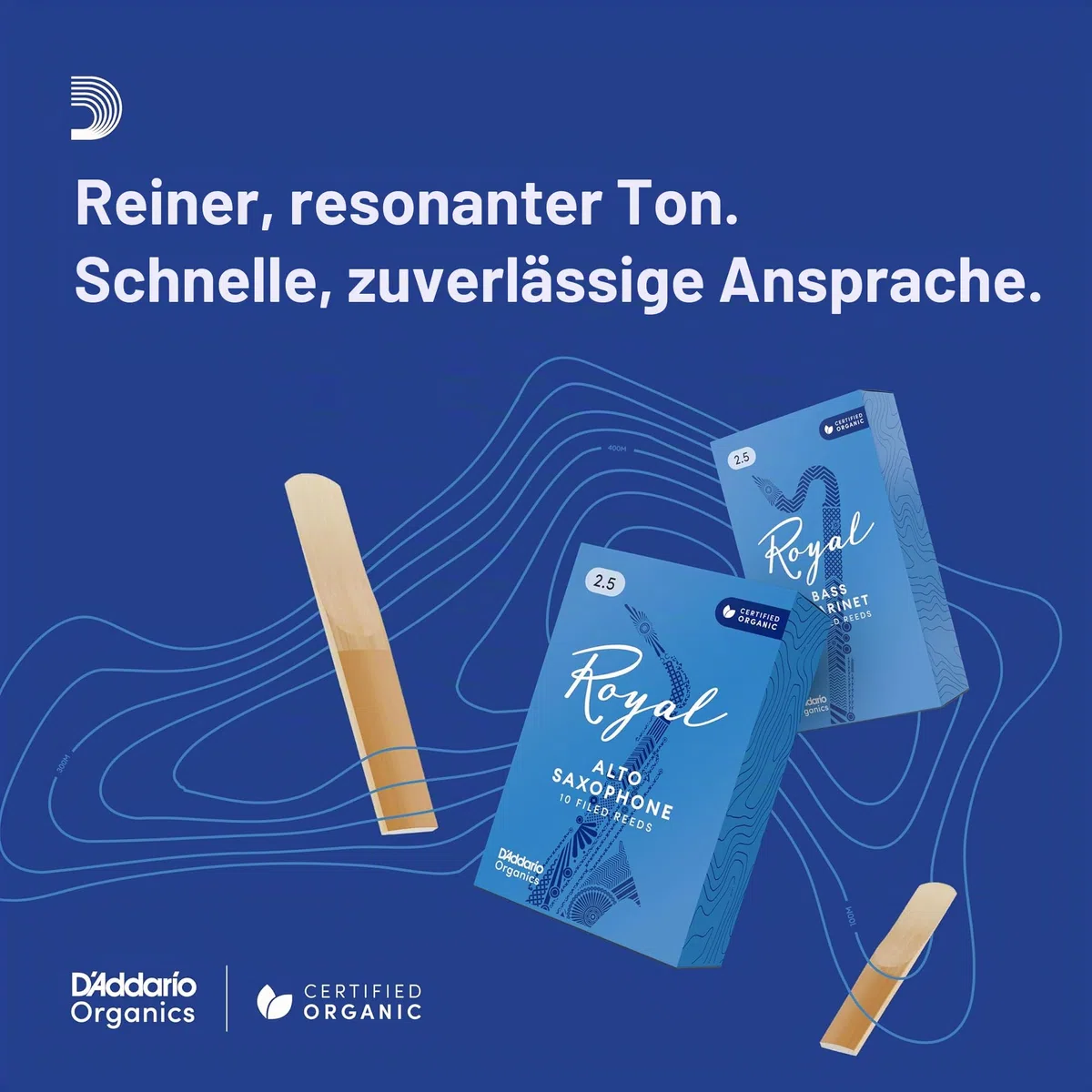 Royal Blätter für Altsaxophon Stärke 1.5 (10 Stück)