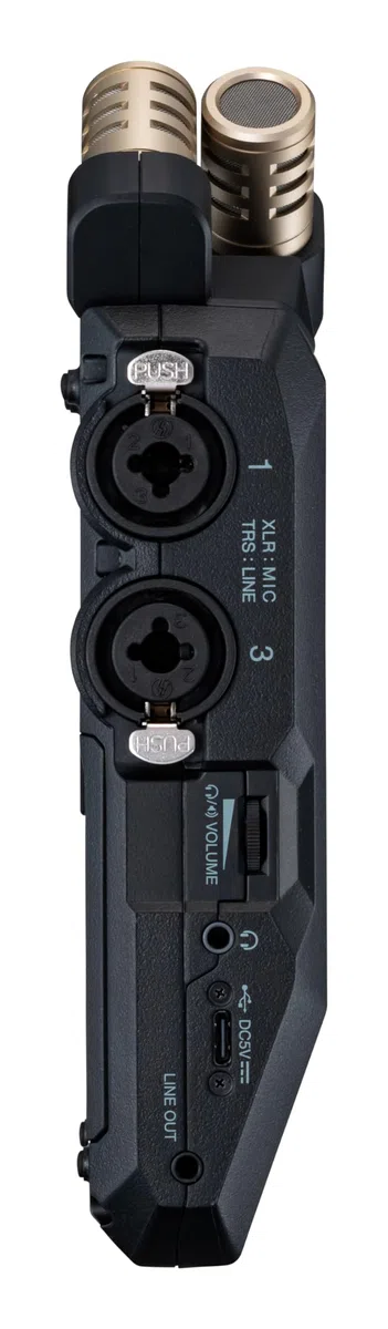 ZOOM H6essential Handy Recorder – Tragbarer 32-Bit-Float Audiorecorder mit 6-Spur-Aufnahme – Ideal für Podcasts, Musikaufnahmen, Filmton – Schwarz