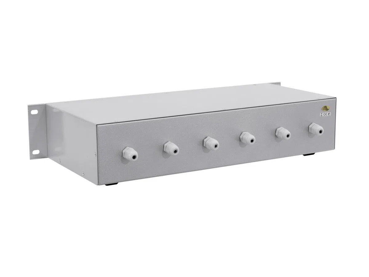 OMNITRONIC ELA 6S-Zonen LS-Regler 5W SIL | Stereo-Lautstärkeregler für 6 Zonen