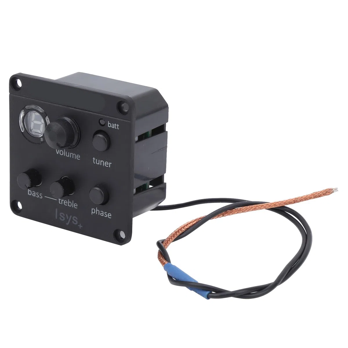 Akustischer Gitarren-Pickup, Onboard Preamp Equalizer mit Benutzerhandbuch, Soundhole-Pickup für Folk-Gitarren Spieler, Live-Auftritte und Studio-Aufnahmen