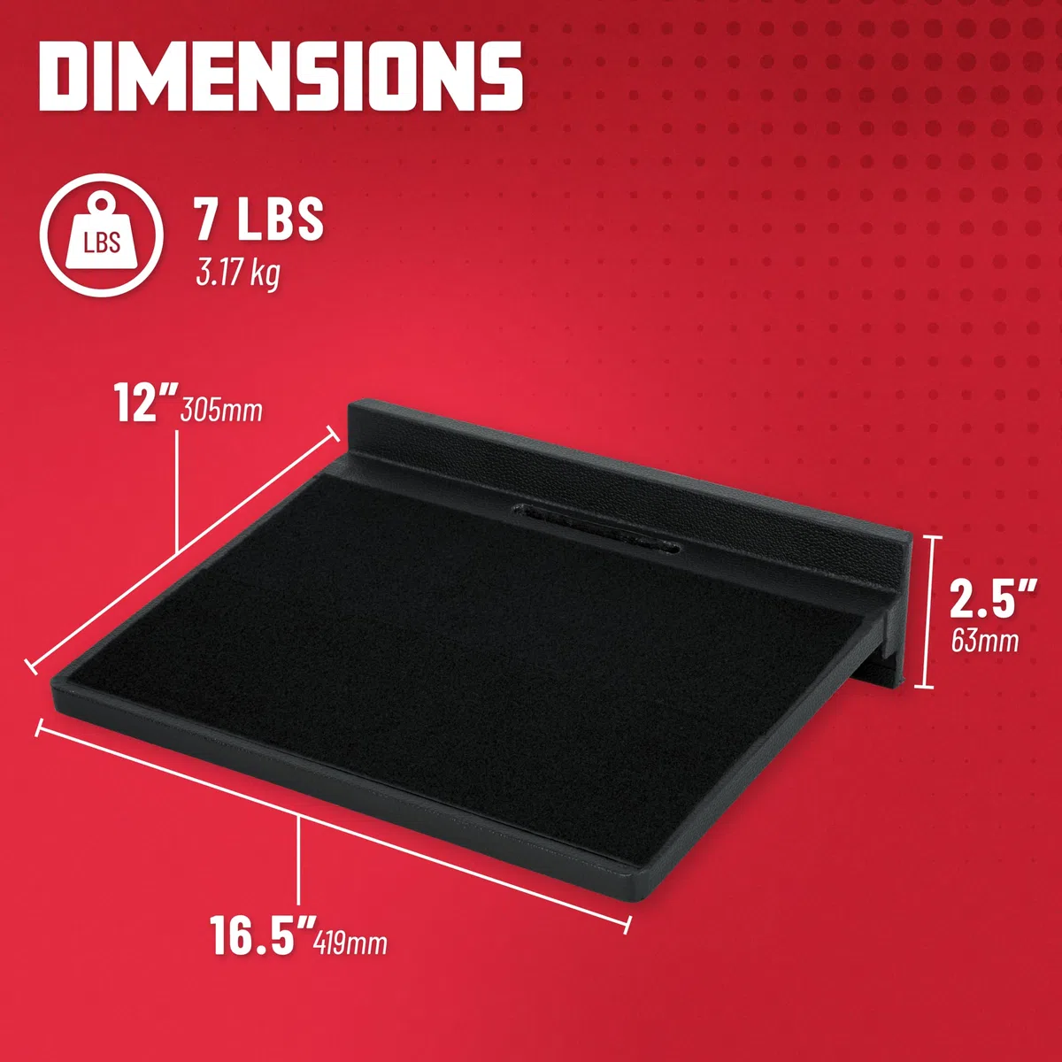 Gator Cases Pedalboard 42 x 30 cm mit Tragetasche – Effektboard für Gitarristen & Bassisten – Aluminium, leicht & robust – inkl. Klettband & Kabelmanagement (Modell GPTBLACK)