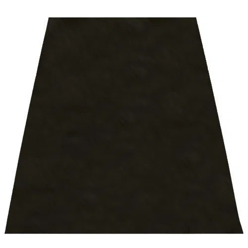 Cleverbrand Schlagzeug Matte rutschfest und zuschneidbar, 180 x 150 x 3 mm, Schlagzeugteppich Drum, stark, Boden Schutzmatte, Unterlage schwarz