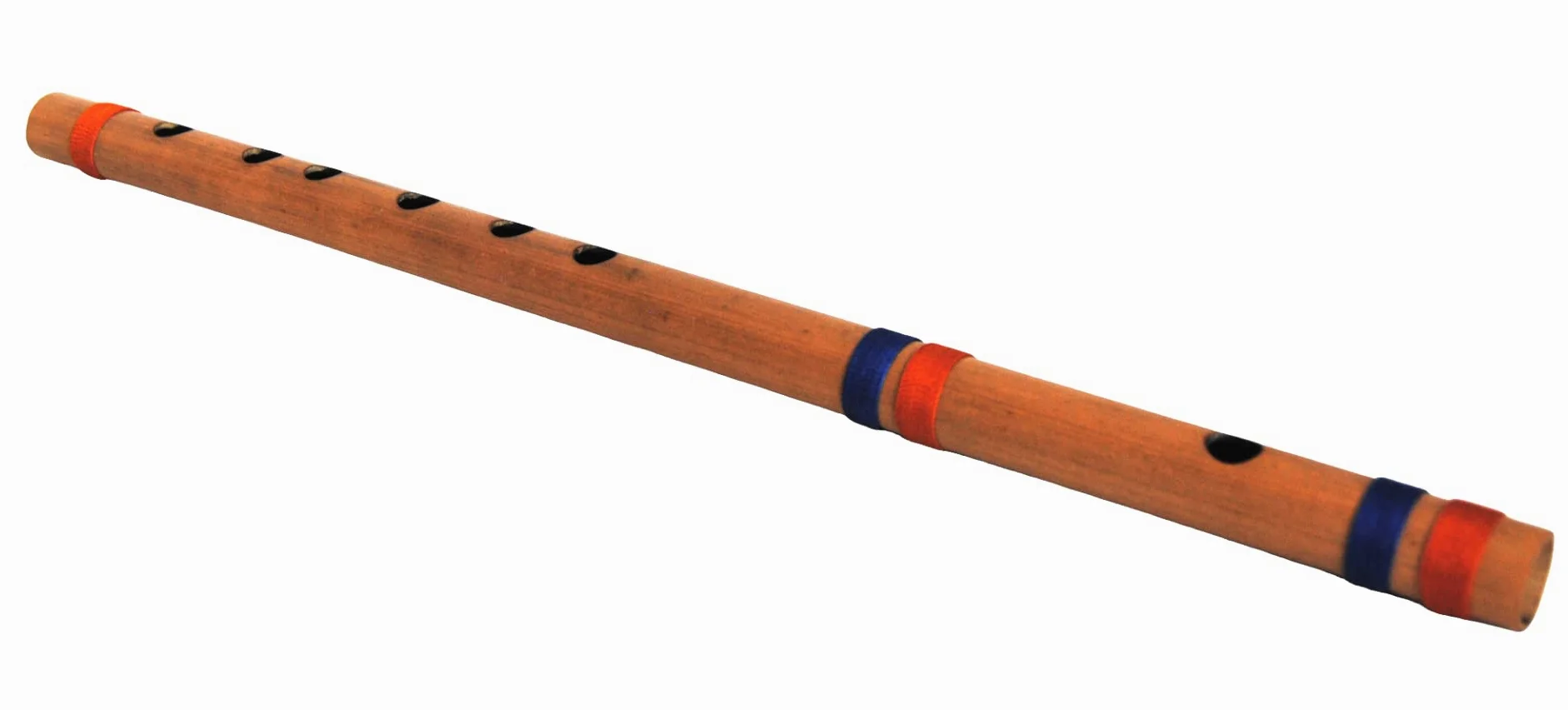 Nepalesische Bansuri | C-Skala | handgefertigt | Bambusflöte aus Holz | Holzbläser