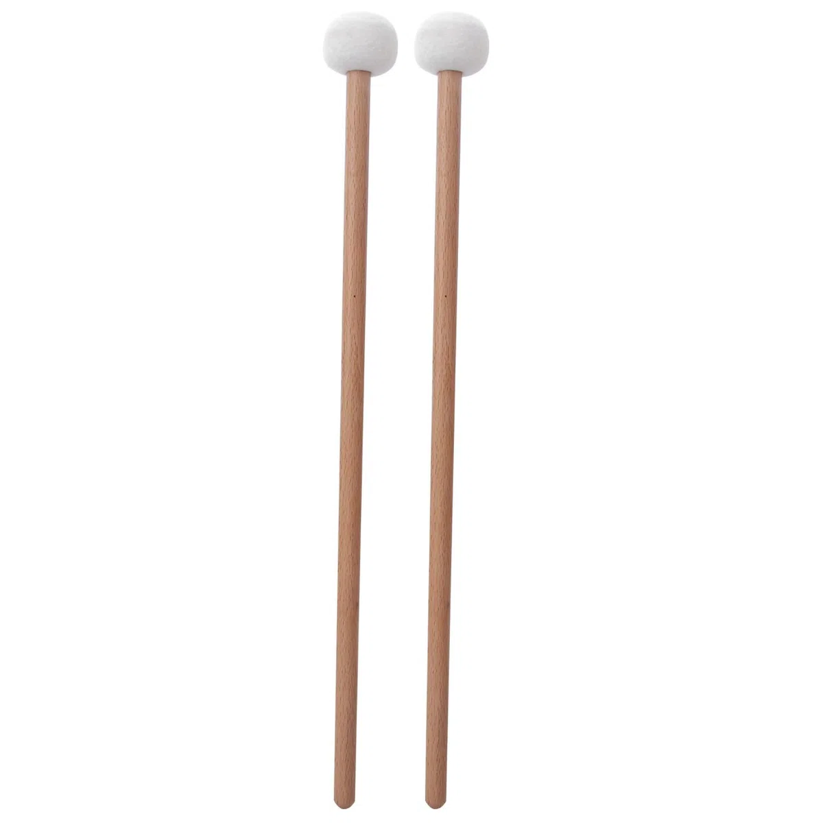Drum Mallets Sticks 2Pet Mallet Percussion Drum Mallet Hammer fieltro blanco Timpani - Accesorios para instrumentos musicales