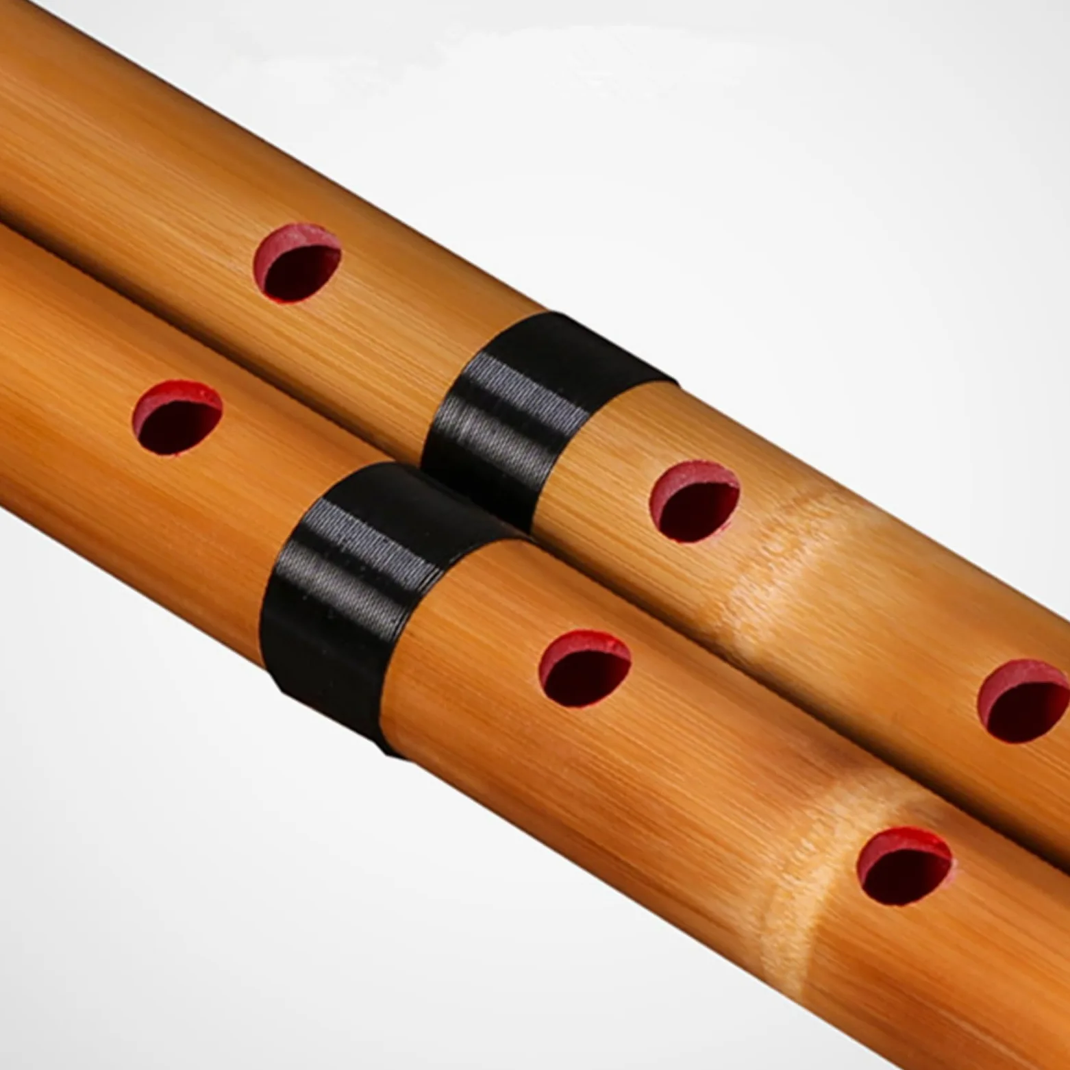 Loch für Anfänger Japanische Flöte Shakuhachi Tang Professionelle Play Eigho Hole Art Musikinstrumente männlich und weiblich G Key F Key (Schwarz)
