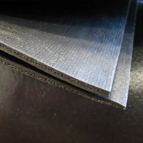 Cleverbrand Schlagzeug Matte rutschfest und zuschneidbar, 180 x 150 x 3 mm, Schlagzeugteppich Drum, stark, Boden Schutzmatte, Unterlage schwarz