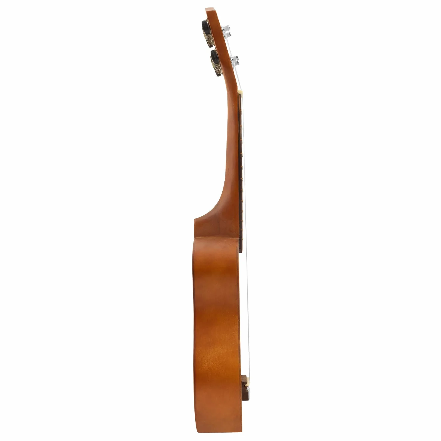 World Rhythm Sopran-Ukulele für Anfänger, natürliches Finish, mit Gigbag, Ersatz-Ukulele-Saiten und Filz-Plektrum, natur, WR-302