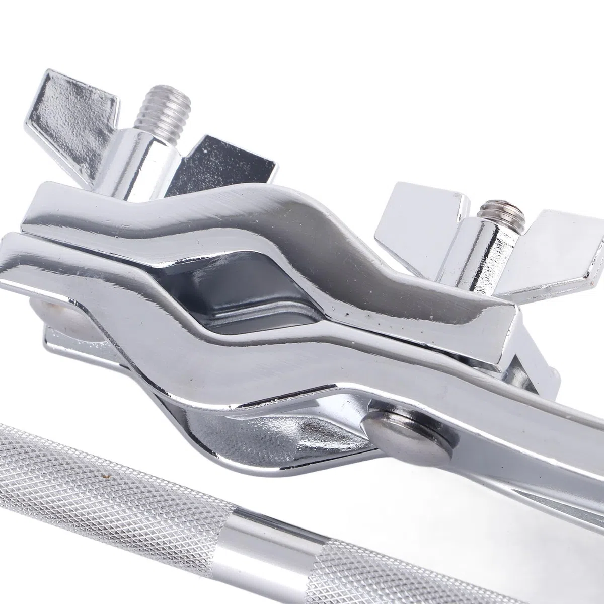 Drum Percussion Zubehör , Stabiler Becken Extension Clip Ständer Langlebig Exzellente Verarbeitung Drum Extension Clamps Halter Ständer für Drum Cymbal Zubehör