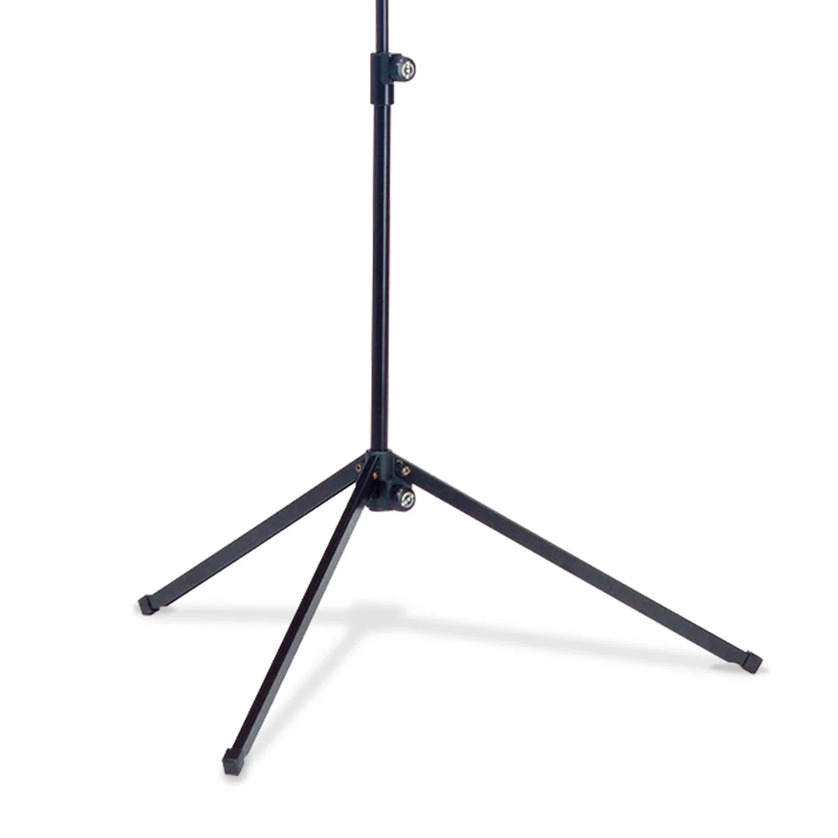 K&M 100/1 Notenpult Schwarz – Ausziehbarer Notenständer 62,5 - 124 cm - klappbare Notenablage, faltbares Metall-Stativ