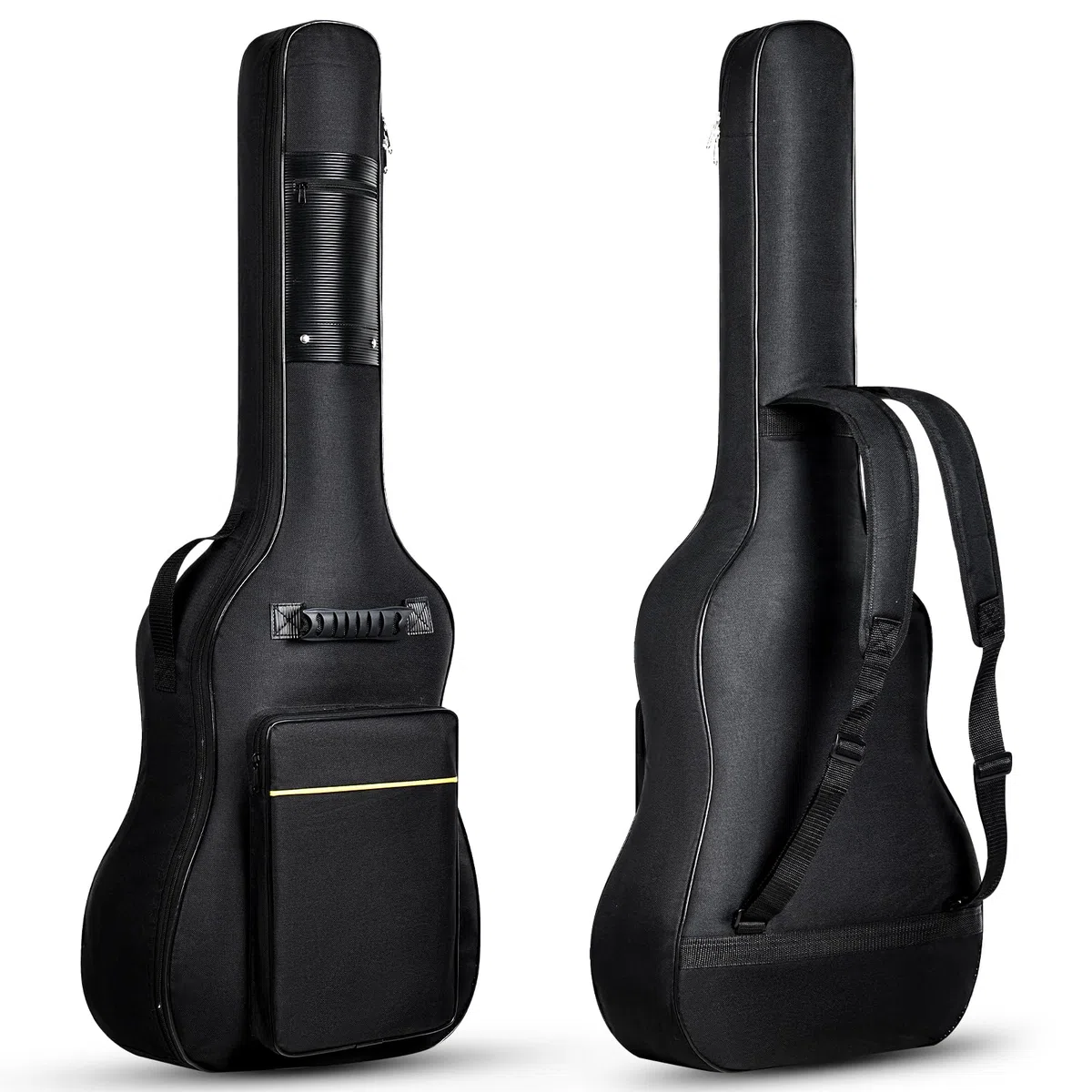 Gitarrentasche Akustikgitarre Gig Bag 40 41 Zoll Gitarre Tasche Akustik wasserdichte Guitar Bag Backpack Case 6mm Gepolsterte Gitarrenhülle Gitarre Rucksack Akustikgitarren-Taschen