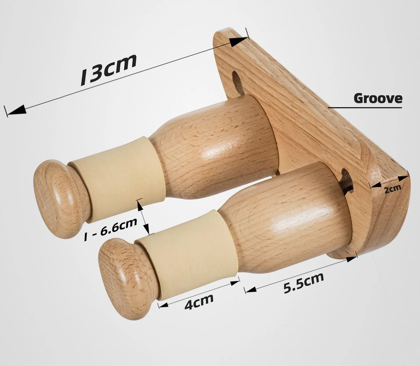 Gitarre Wandhaken, Gitarre Bügelhaken, Holz Gitarrenbügel, Gitarrenhalter Wandhalterung Holzaufhänger Für Akustikgitarre Klassische Gitarre E-Gitarre Bass Banjo Ukulele