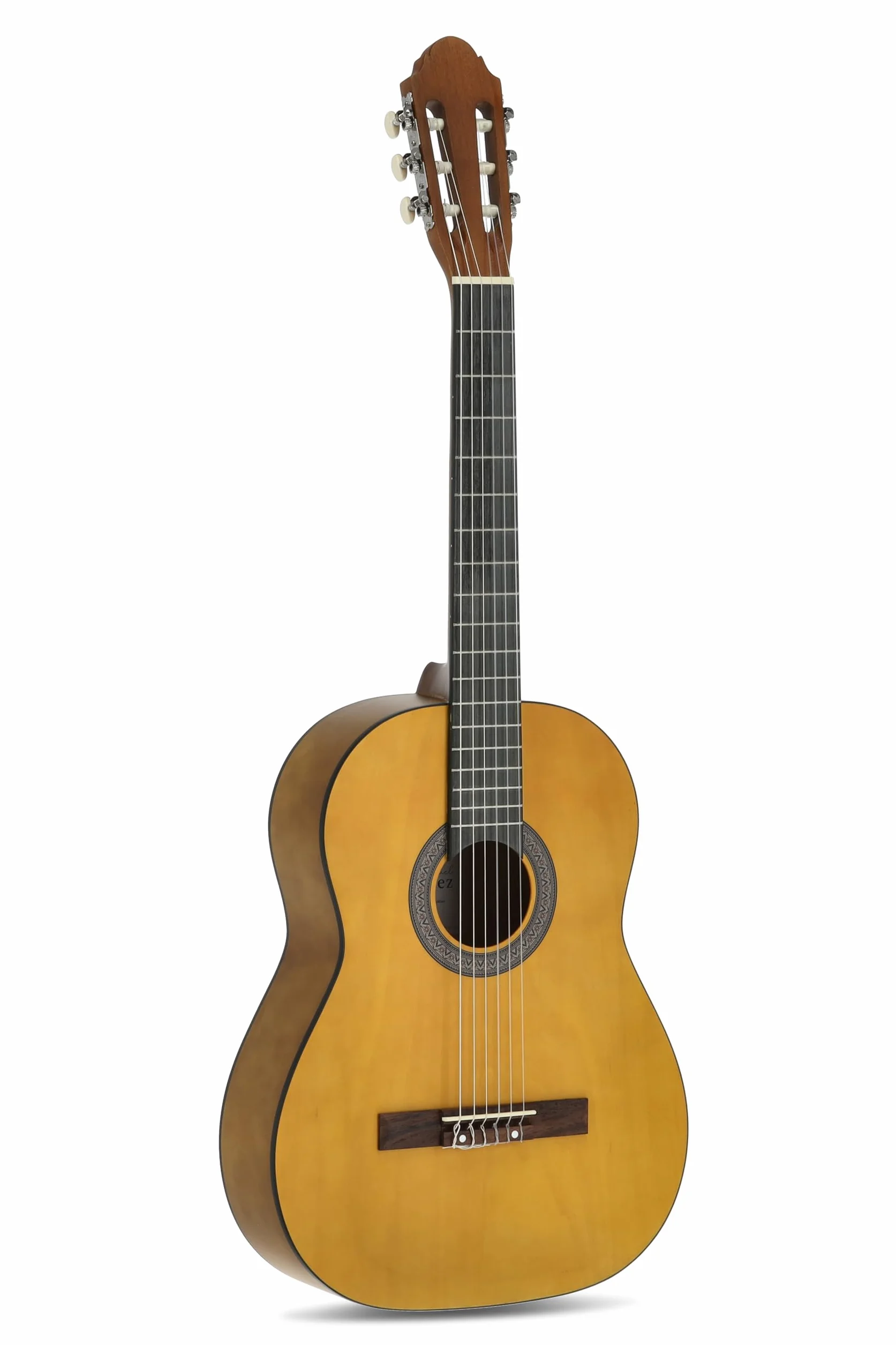 Konzertgitarre - klassische Gitarre - 4/4 honey - Naturfarben - inkl. Tasche