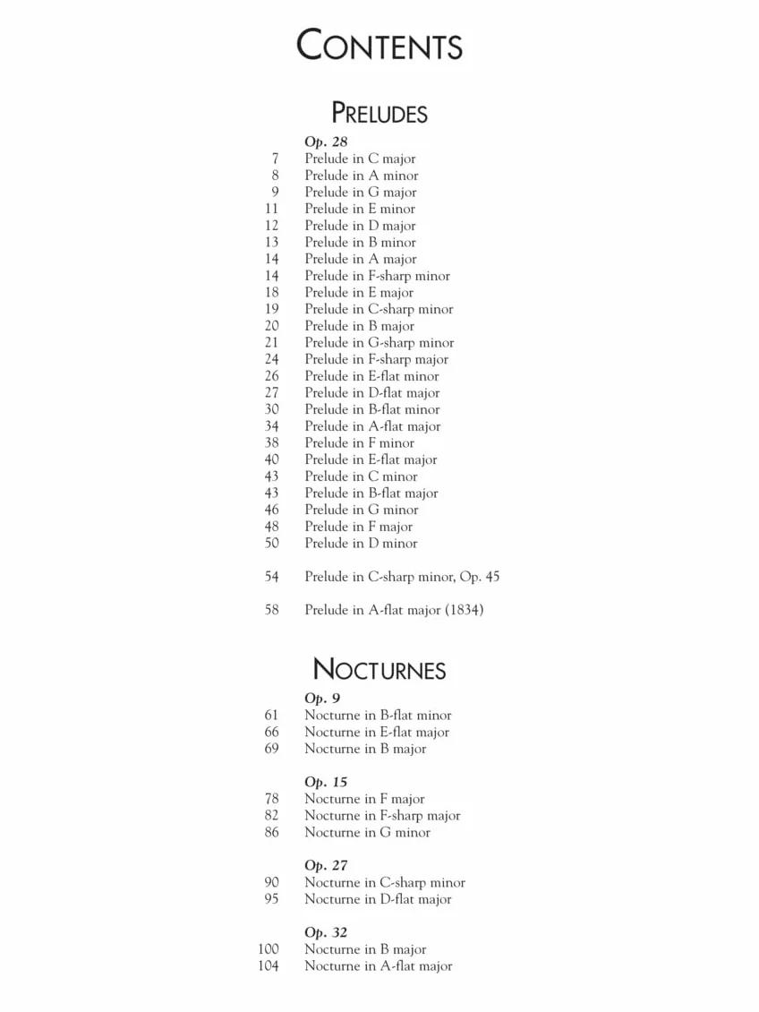 Frédéric Chopin Complete Preludes Nocturnes Waltzes für Klavier | Klaviernoten für Fortgeschrittene Pianisten | Romantisches Piano Songbook | ... Library of Musical Classics, Band 2056)