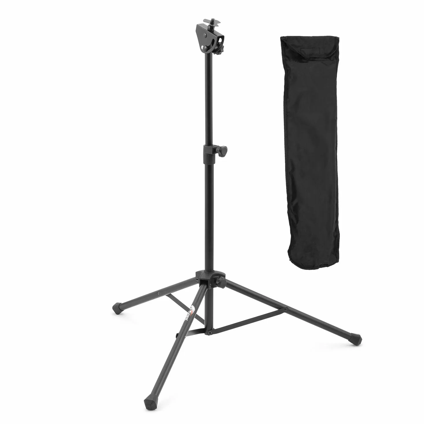 TIGER DHW52-BK strapazierfähiger Übungspad-Ständer mit 8mm-Gewinde, schwarz | Strapazierfähiger Ständer für Übungspads, stabil und langlebig, ideal für komfortables Spielen