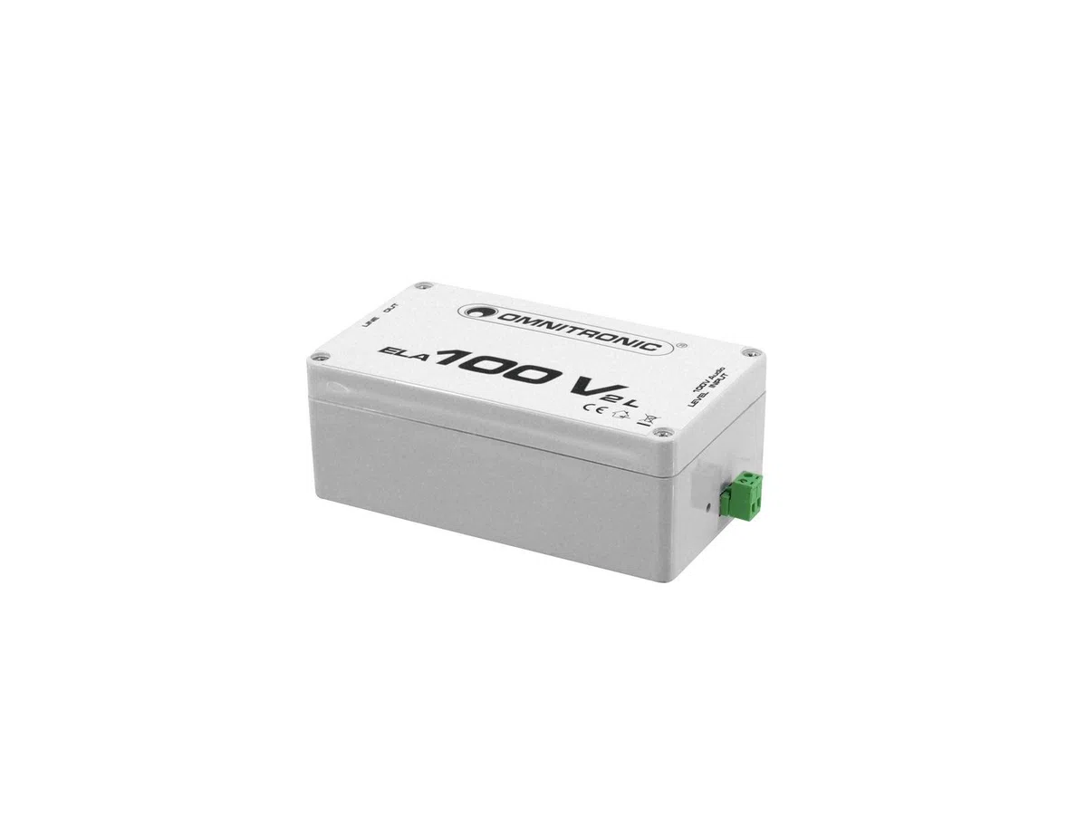 OMNITRONIC ELA-100V-2-L Übertrager | 100-V-Übertrager auf Geräte mit Line-Eingang