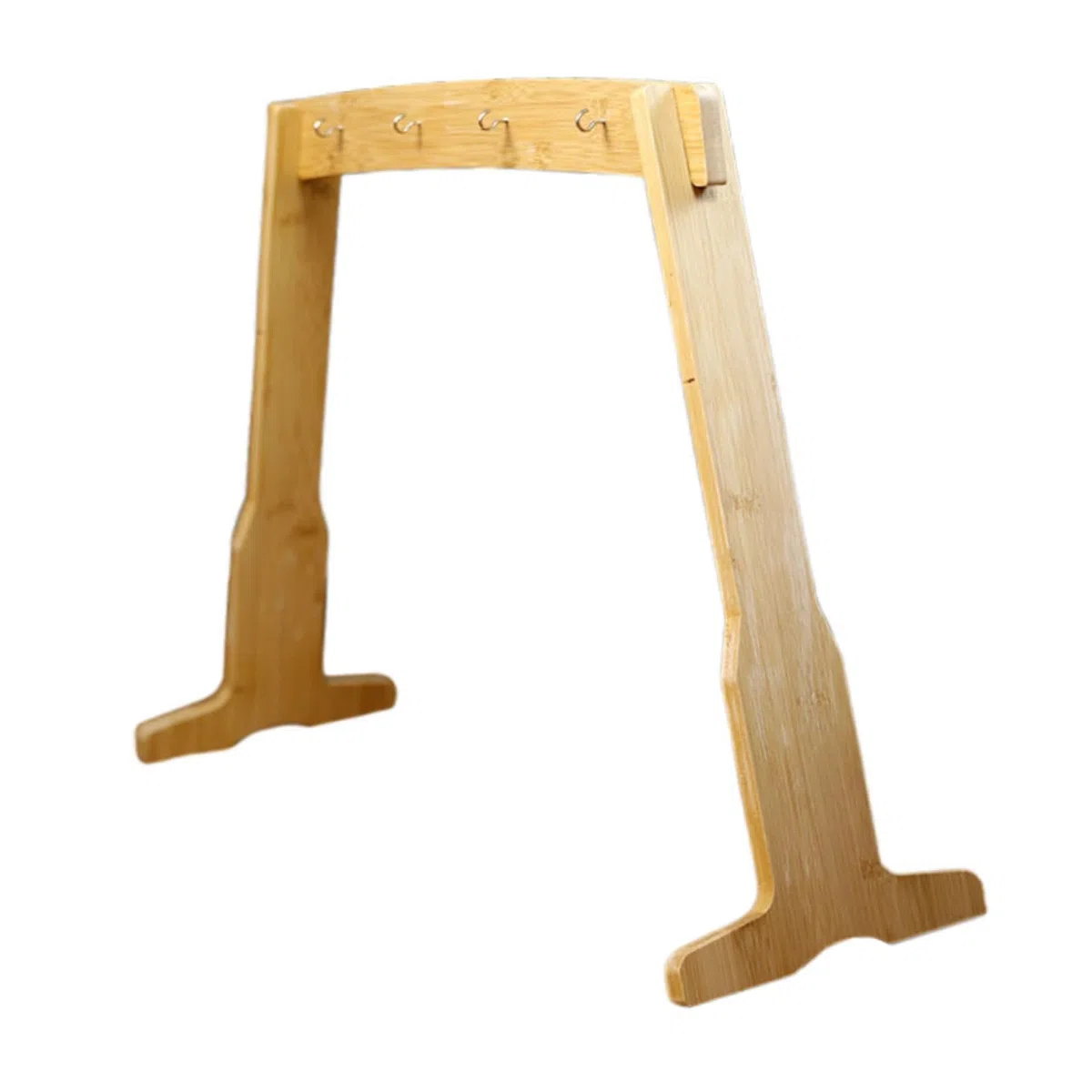 Colcolo Holz-Klangspiel-Ständer, Gong-Ziel-Ständer, professioneller multifunktionaler Windspiel-Holzständer für Teestube, Schlafzimmer, Tisch-Yoga