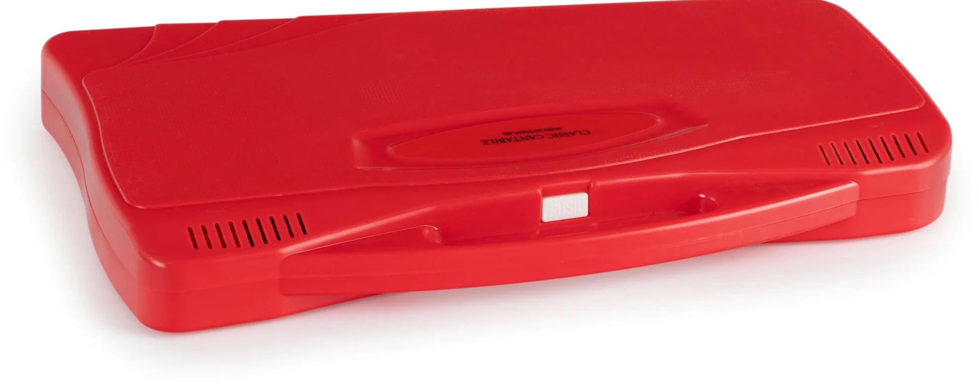 Classic Cantabile GSR-25 Sopran Glockenspiel - Kinder Xylophon mit 25 Tönen - Inklusive praktischem Tragekoffer und Schlägeln - Rot