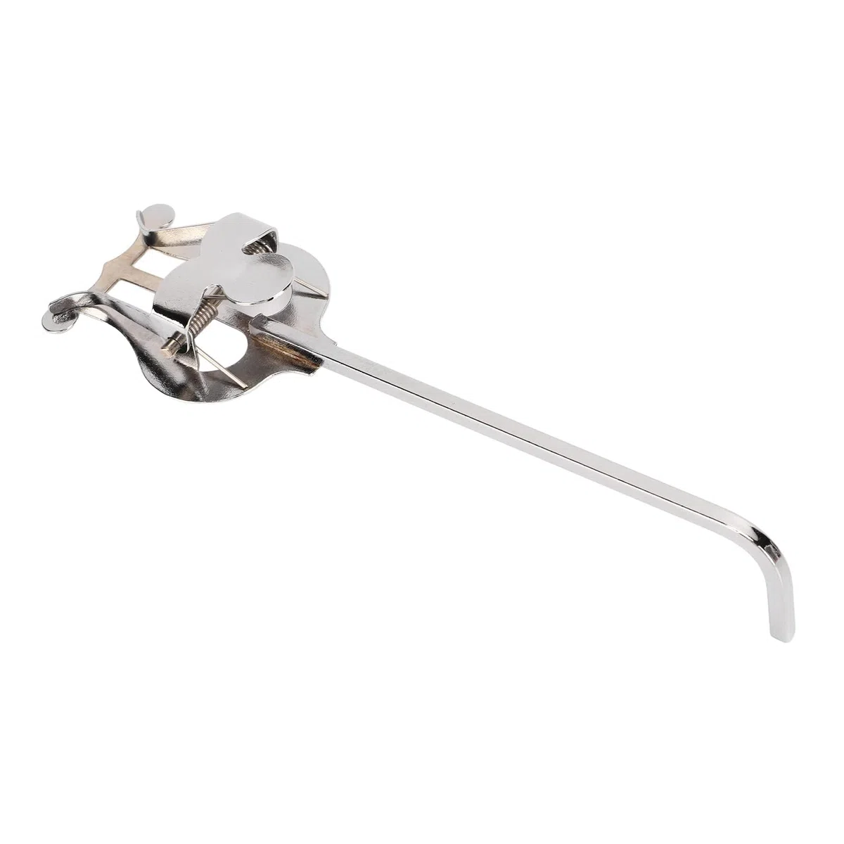 Altsaxophon Notenständer, Metall Blaskapelle Saxophonleier Tragbarer Notenständer Clips Seitenhalter Marschgabel Saxophon Clipständer Musik Leierhalter Notenleier Halter für Musikblatt Marching Band