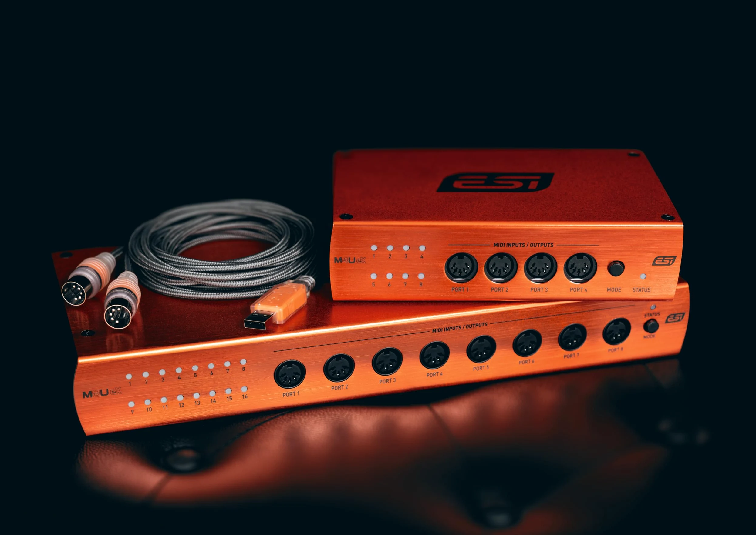ESI MIDIMATE eX | USB 2.0 MIDI-Kabel mit 2 MIDI-Anschlüssen