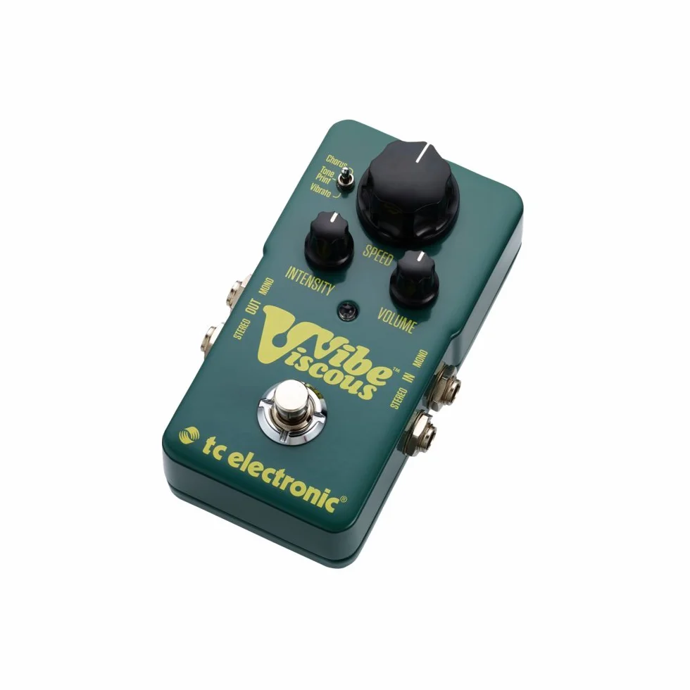 TC Electronic VISCOUS VIBE Awesome Vibe-Pedal zur Nachbildung des legendären „Shin-Ei Uni-Vibe“-Sounds mit integrierter TonePrint-Technologie