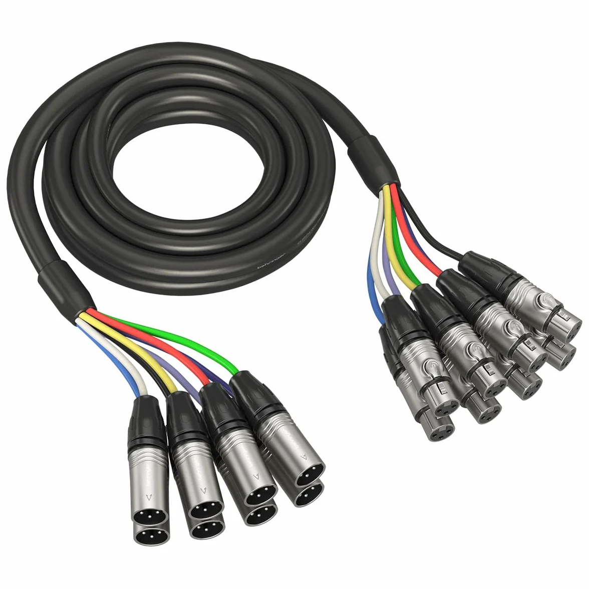 Behringer GMX-300 Gold Performance 3 m (10 Fuß) 8-Wege-Multicore-Kabel mit XLR-Anschlüssen