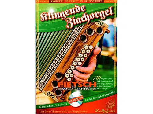 Klingende Ziachorgel mit CD - Steirische Harmonika