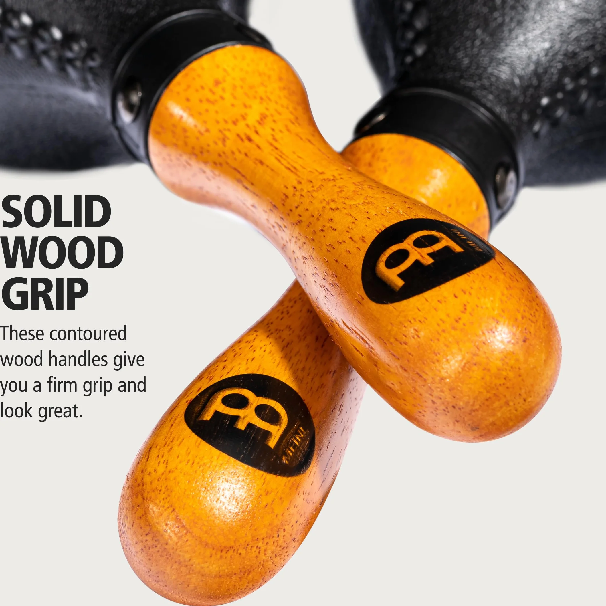 Meinl Maracas PM2BK, black