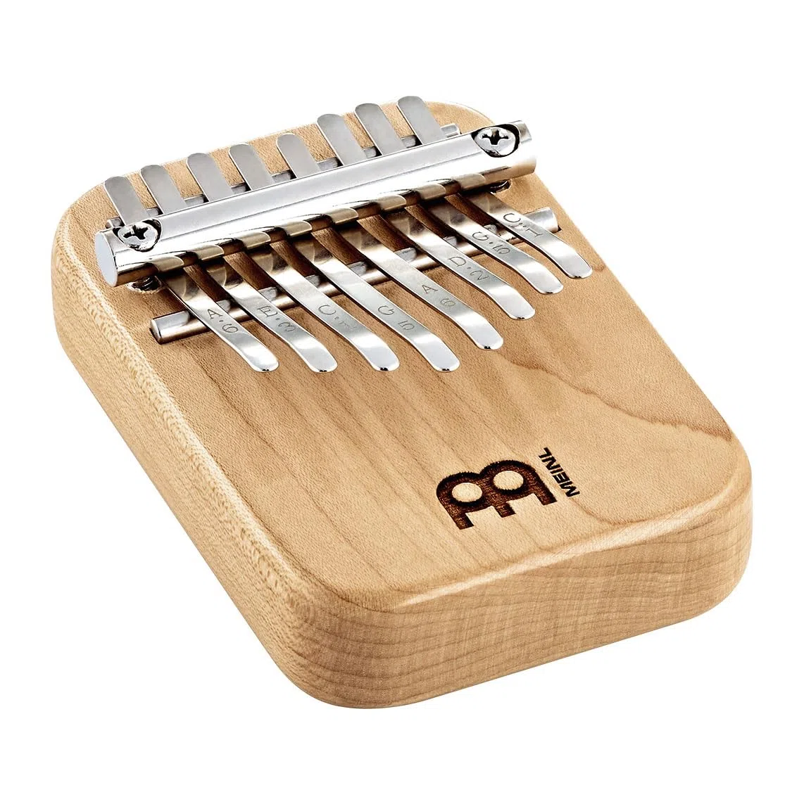Sonic Energy Massivkörper Kalimba – C-Dur, 8 Töne – Ahornholz – Für Meditation, Yoga, Percussion – Inkl. Zubehör (KL801S)