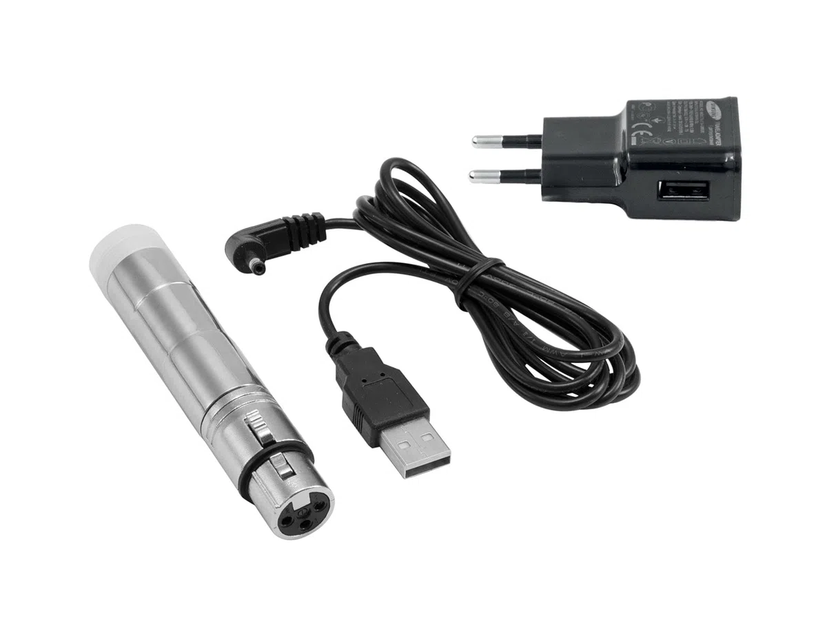 EUROLITE AKKU QuickDMX-Funkempfänger | Akkubetriebener DMX-Funkempfänger 2,4 GHz
