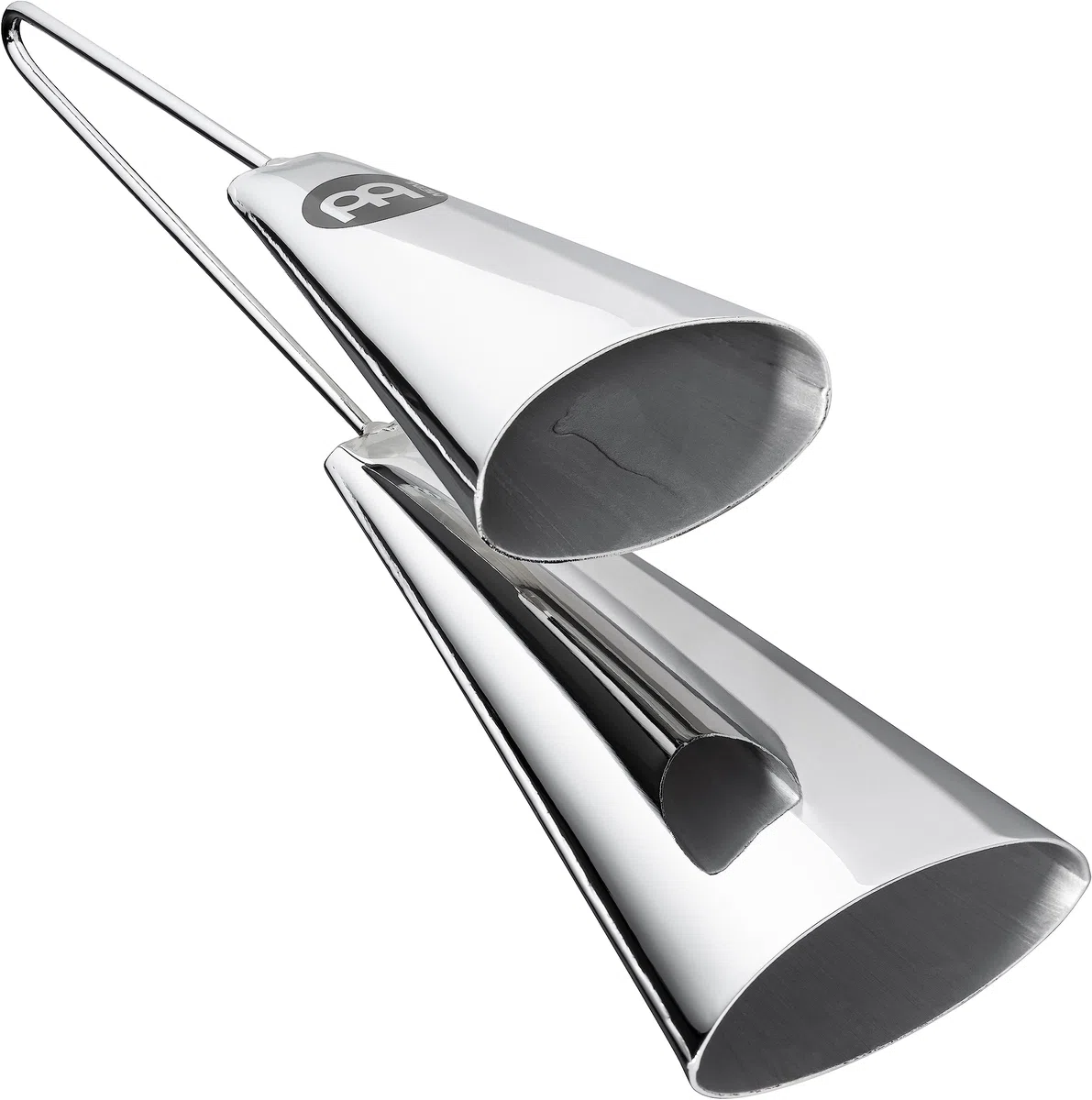Meinl Percussion Traditional Style A-Go-Go - Mittelgroßes Schlaginstrument - Stahl, Verchromt (STABG3-CH)