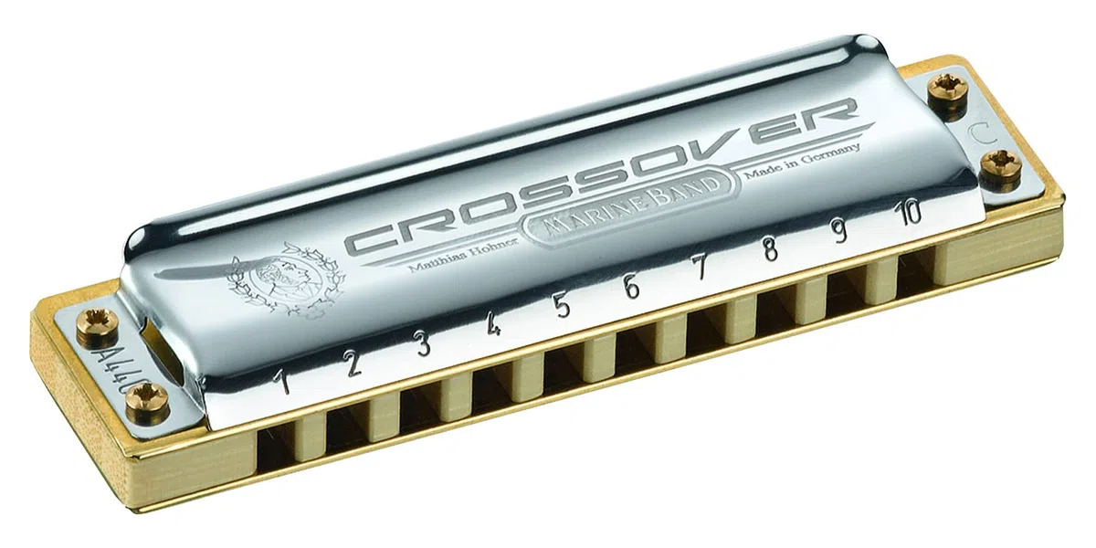 Hohner M2009BX Marine Band Crossover Mundharmonika, Tonart C