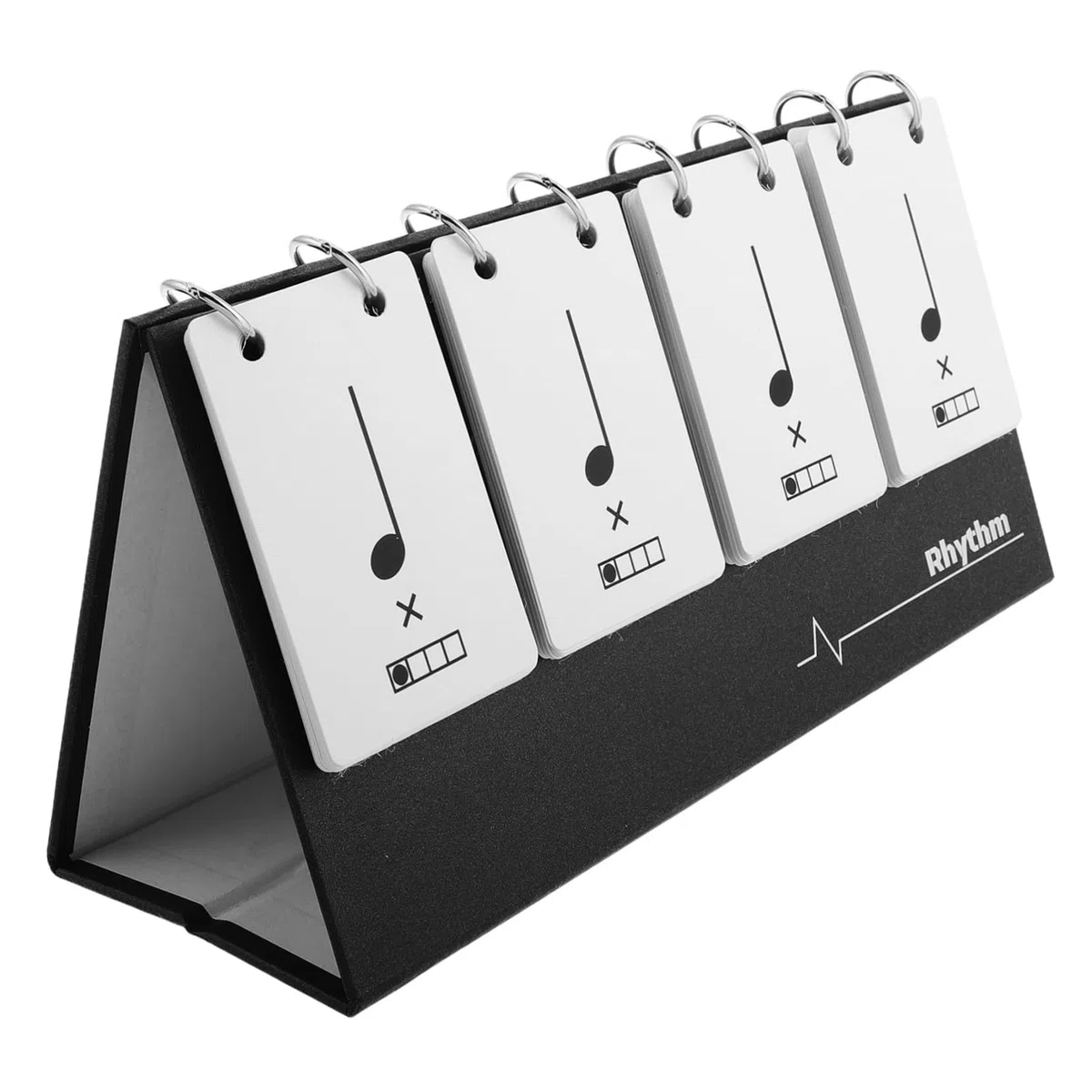 Rhythmus-Taschenkarte Musik Notizkarten FüR AnfäNger Musikunterricht Trainingskarten Portable Musikrhythmus ÜBungskarte FüR SchüLer Und Lehrer