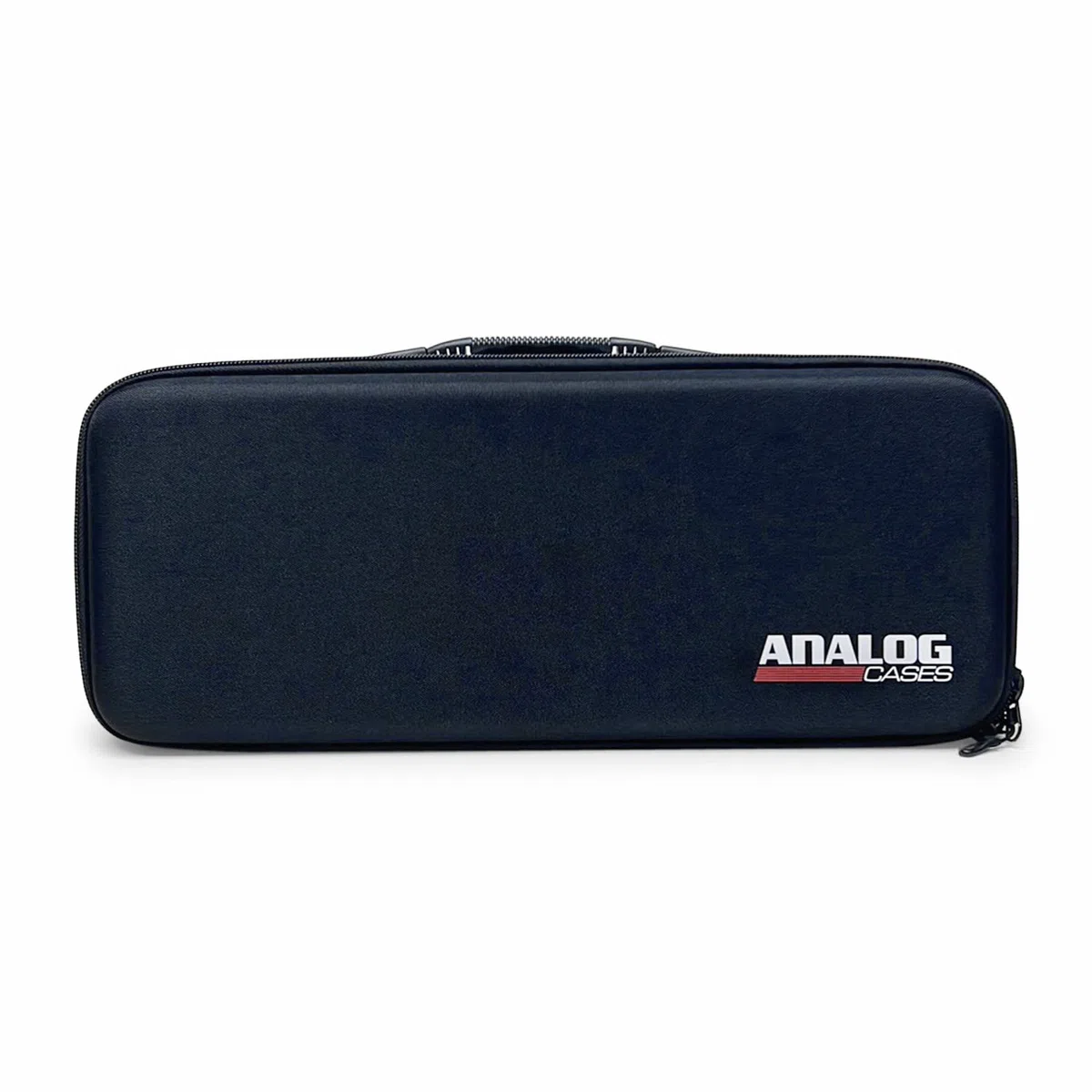 Analog Cases Pulse Case für Akai MPK Mini Plus (Robuste, hochwertige Eva-Transporttasche, mit superweichem Samt-Innenfutter, für erstklassigen Schutz und stilvolles Design, mit Kabelfach), Schwarz